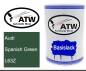 Preview: Audi, Spanish Green, L63Z: 500ml Lackdose, von ATW Autoteile West.